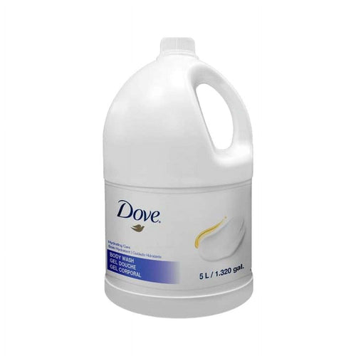 Dove 5Liter(1.32GL) PRO Hydrating Body Wash Daily Moisturizer Refill Bottle EasyOptionXY LLC