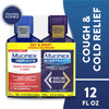 Mucinex Fast-Max Severe Congestion & Cough & Nightshift Cold & Flu Medicine, OTC Combo Pack, 2x6 fl oz EasyOptionXY LLC