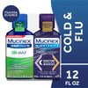 Mucinex Fast-Max DM Max & Nightshift Cold and Flu Medicine, OTC Day/Night Cough Medicine, 2x6 fl oz EasyOptionXY LLC