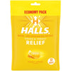 HALLS Relief Honey Lemon Cough Drops, Economy Pack, 80 Drops EasyOptionXY LLC