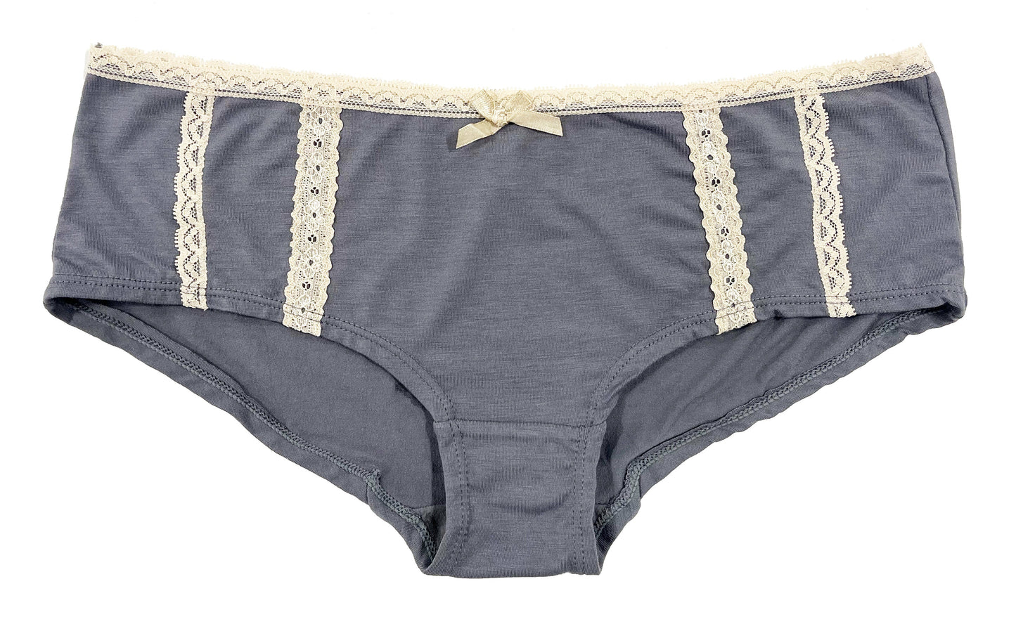 Silky Soft Hipster with Lace Trim