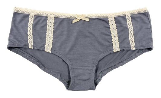Silky Soft Hipster with Lace Trim
