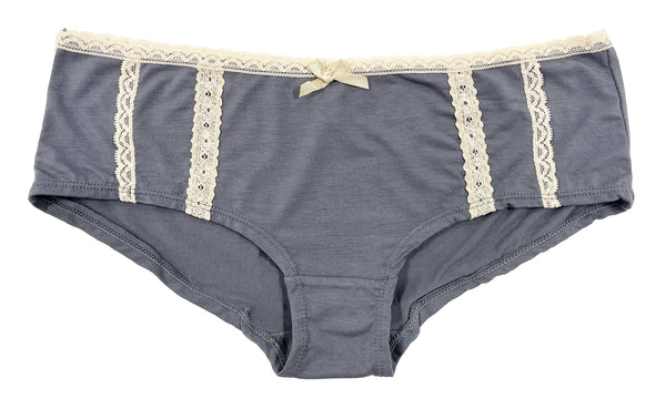 Silky Soft Hipster with Lace Trim Love Libby Panties