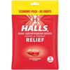 HALLS Relief Strawberry Cough Drops, Economy Pack, 80 Drops EasyOptionXY LLC