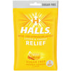 HALLS Relief Honey Lemon Sugar Free Cough Drops, 25 Drops EasyOptionXY LLC