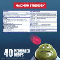 Mucinex Instasoothe Sore Throat Lozenges, FSA/HSA, Elderberry & Cherry Flavor, 40 Medicated Throat Drops EasyOptionXY LLC