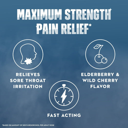 Mucinex Instasoothe Sore Throat Lozenges, FSA/HSA, Elderberry & Cherry Flavor, 40 Medicated Throat Drops EasyOptionXY LLC