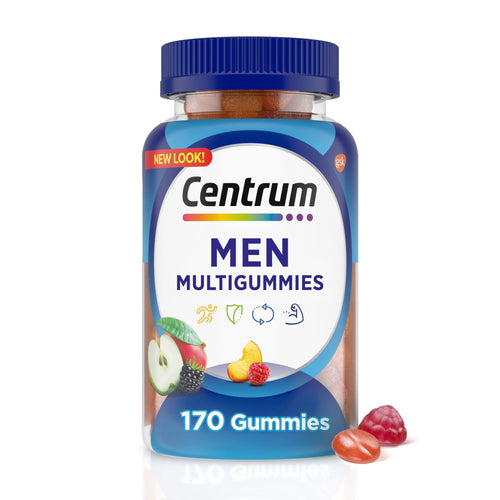 Centrum Multigummies Men's Multivitamin Supplement Gummies; 170 Count EasyOptionXY LLC