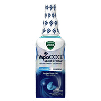 Vicks VapoCool Sore Throat Spray, Benzocaine & Menthol, Over-the-Counter Medicine, Winterfrost, 6 Oz EasyOptionXY LLC