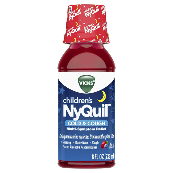 Vicks NyQuil Kid's Cold and Cough Medicine, 8 fl oz EasyOptionXY LLC