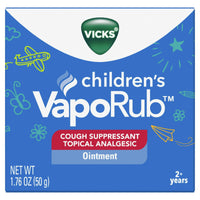 Vicks Children's VapoRub, Topical Chest Rub & Cough Suppressant, over-the-Counter Medicine, 1.76 oz EasyOptionXY LLC