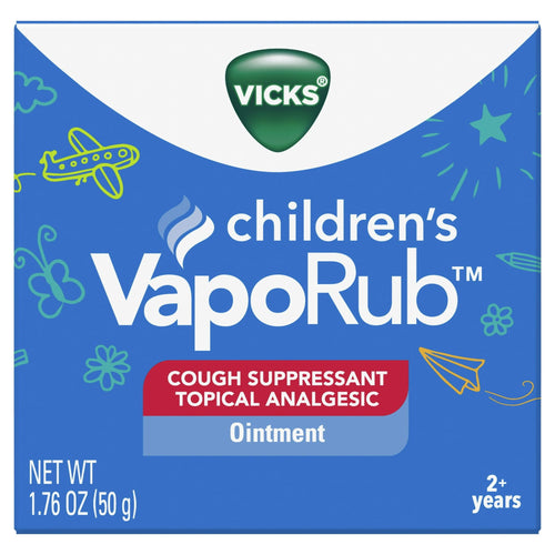 Vicks Children's VapoRub, Topical Chest Rub & Cough Suppressant, over-the-Counter Medicine, 1.76 oz EasyOptionXY LLC