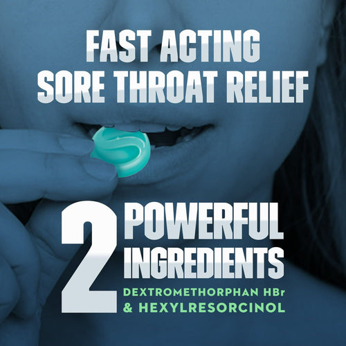 Mucinex Instasoothe Sore Throat + Cough Drops, Alpine Herbs & Fresh Mint Flavor, 40 Medicated Throat Drops EasyOptionXY LLC