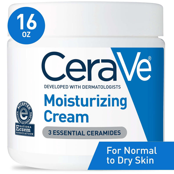 CeraVe Moisturizing Cream, Face Moisturizer & Body Lotion for Normal to Very Dry Skin, 16 oz EasyOptionXY LLC