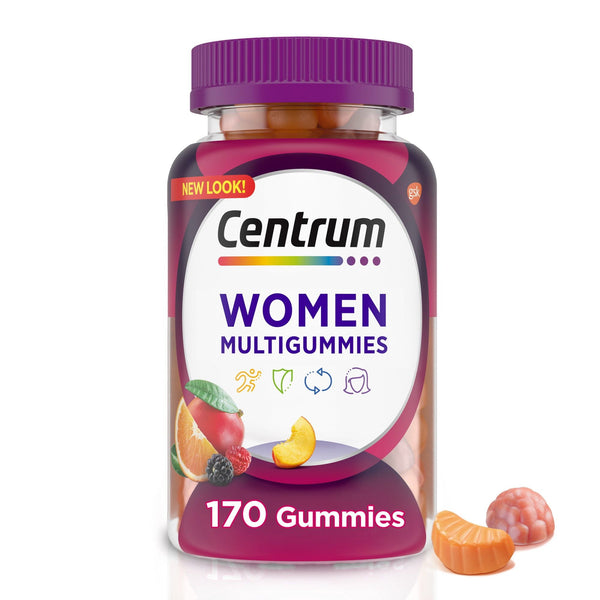 Centrum Multigummies Women's Multivitamin Supplement Gummies; 170 Count EasyOptionXY LLC