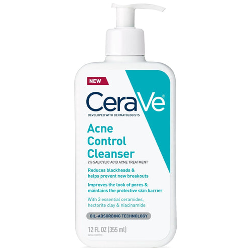 CeraVe Acne Face Wash, Acne Cleanser with Salicylic Acid and Purifying Clay for Oily Skin, 12 fl oz EasyOptionXY LLC