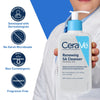 CeraVe Renewing SA Cleanser, Salicylic Acid Foaming Gel Face Wash For Smooth Skin, 8 fl oz EasyOptionXY LLC