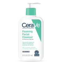 CeraVe Foaming Facial Cleanser, Daily Face Wash for Normal to Oily Skin, 8 fl oz. EasyOptionXY LLC