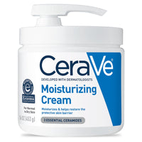 CeraVe Moisturizing Cream with Pump, Face Moisturizer & Body Lotion, Normal to Very Dry Skin 16 oz EasyOptionXY LLC