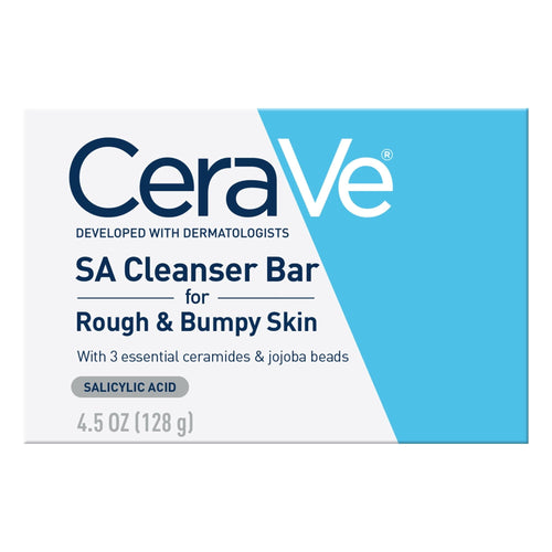 CeraVe SA Cleanser Bar with Salicylic Acid for Rough & Bumpy Skin, 4.5 oz EasyOptionXY LLC