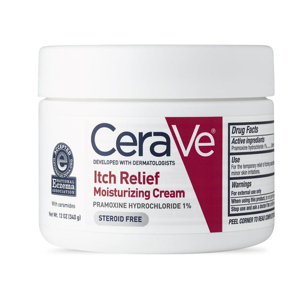 CeraVe Itch Relief Moisturizing Cream for Dry Skin, 12.0 OZ EasyOptionXY LLC