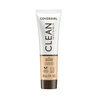 COVERGIRL Clean Invisible Liquid Foundation, 107 Light Beige, 1.0 fl oz EasyOptionXY LLC