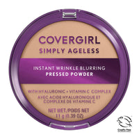 COVERGIRL Simply Ageless Wrinkle Defying Pressed Powder, 210 Classic Ivory, 3.9 oz EasyOptionXY LLC
