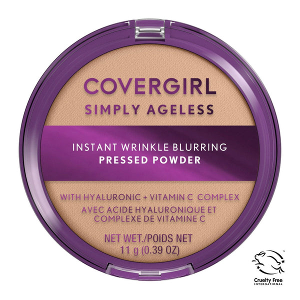 COVERGIRL Simply Ageless Wrinkle Defying Pressed Powder, 210 Classic Ivory, 3.9 oz EasyOptionXY LLC