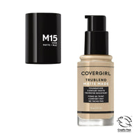 COVERGIRL TruBlend Matte Made Liquid Foundation, M15 Buff Beige, 1 fl oz, Moisturizing Foundation EasyOptionXY LLC
