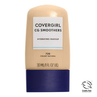 COVERGIRL Smoothers Hydrating Foundation, 720 Creamy Natural, 1 fl oz, Hydrating Foundation, Cruelty Free Foundation, Liquid Foundation, Cream Foundation, Moisturizing Foundation EasyOptionXY LLC