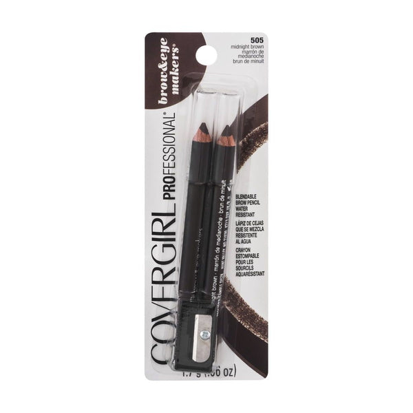 Covergirl Professional Brow&Eye Makers 505 Midnight Brown, 0.06 OZ EasyOptionXY LLC
