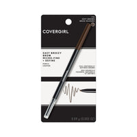 COVERGIRL Easy Breezy Brow Micro-Fine + Define Pencil, 710 Soft Brown, 0.003 oz EasyOptionXY LLC