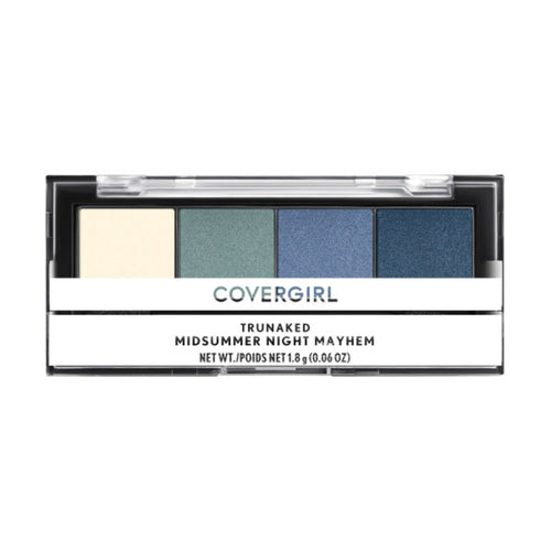 COVERGIRL TruNaked Quad Eyeshadow Palette, 765 Midsummer Night Mayhem, 0.06 oz, Eyeshadow Palette, Eyeshadow, Eyeshadow Makeup, Shimmer Eyeshadow, Fade-Proof Formula, Pigmented Shades EasyOptionXY LLC