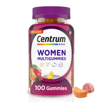 Centrum Multigummies Gummy for Women; Multivitamin/Multimineral Supplement; 100 Count EasyOptionXY LLC