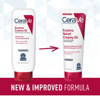 CeraVe Eczema Relief Creamy Body Oil for Itchy Dry Skin with Colloidal Oatmeal, FSA Eligible 8 oz EasyOptionXY LLC