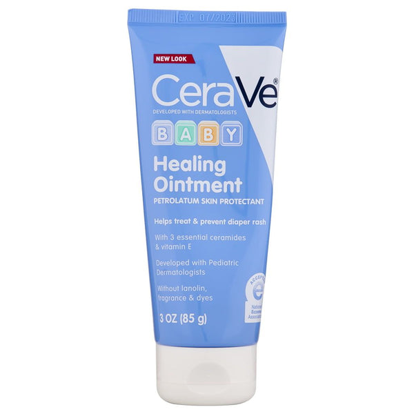 CeraVe Baby Healing Ointment Diaper Rash Cream, Protects and Soothes Dry, Cracked & Chafed Skin 3 oz EasyOptionXY LLC