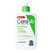 CeraVe Hydrating Facial Cleanser for Normal to Dry Skin, Daily Face Wash for Dryness, 16 fl oz. EasyOptionXY LLC