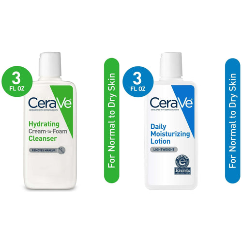 Cerave Cleanser & Moisturizer Travel Set EasyOptionXY LLC