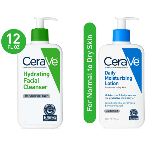 Cerave Normal to Dry Cleanser & Moisturizer Set EasyOptionXY LLC