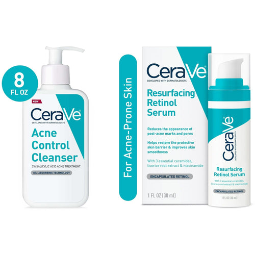 Cerave Acne Wash & Serum Set EasyOptionXY LLC