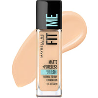 Maybelline Fit Me Matte + Poreless Liquid Foundation Maybelline , 120 Classic Ivory, 1 fl oz EasyOptionXY LLC