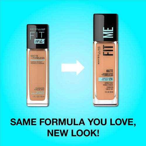 Maybelline Fit Me Matte + Poreless Liquid Foundation Maybelline , 120 Classic Ivory, 1 fl oz EasyOptionXY LLC