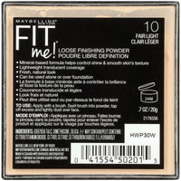Maybelline Fit Me Loose Finishing Powder, Fair Light, 0.7 oz EasyOptionXY LLC