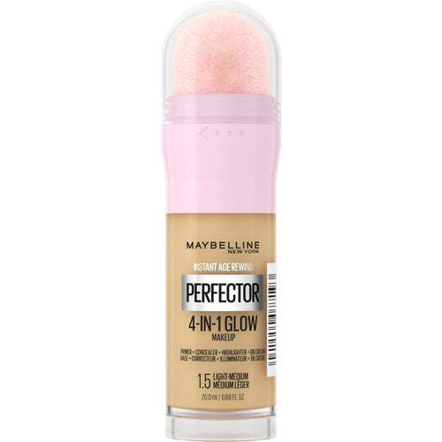 Maybelline Instant Age Rewind Instant Perfector Glow Makeup, Light Medium, 0.68 fl oz EasyOptionXY LLC