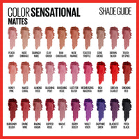 Maybelline Color Sensational The Mattes, Matte Finish Lipstick Makeup, Touch Of Spice, 0.15 oz. EasyOptionXY LLC