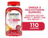 Centrum Multigummies Adult Gummy Vitamins, Multivitamin Supplements, Assorted Fruit, 110 Ct EasyOptionXY LLC