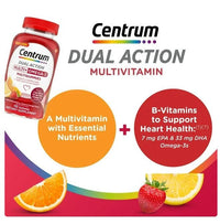 Centrum Multigummies Adult Gummy Vitamins, Multivitamin Supplements, Assorted Fruit, 110 Ct EasyOptionXY LLC