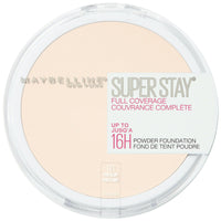 Maybelline Super Stay Powder Foundation Makeup, Full Coverage, 110 Porcelain, 0.21 oz EasyOptionXY LLC