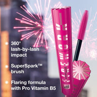 Maybelline Lash Sensational Firework Washable Mascara, Blackest Black, 0.33 fl oz EasyOptionXY LLC