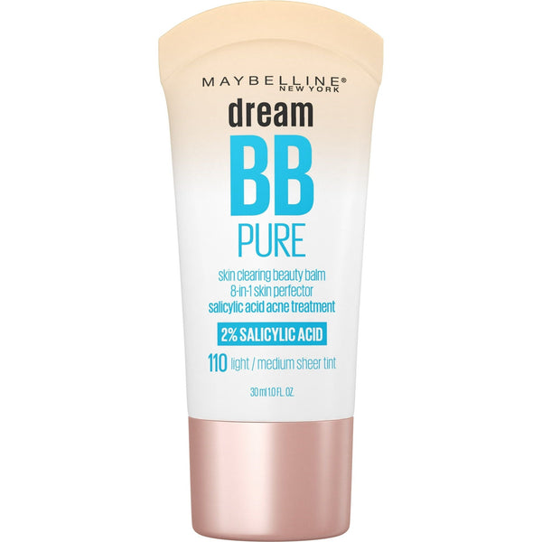 Maybelline Dream Pure 8 in 1 Skin Perfector BB Cream, Light Medium, 1 fl oz EasyOptionXY LLC